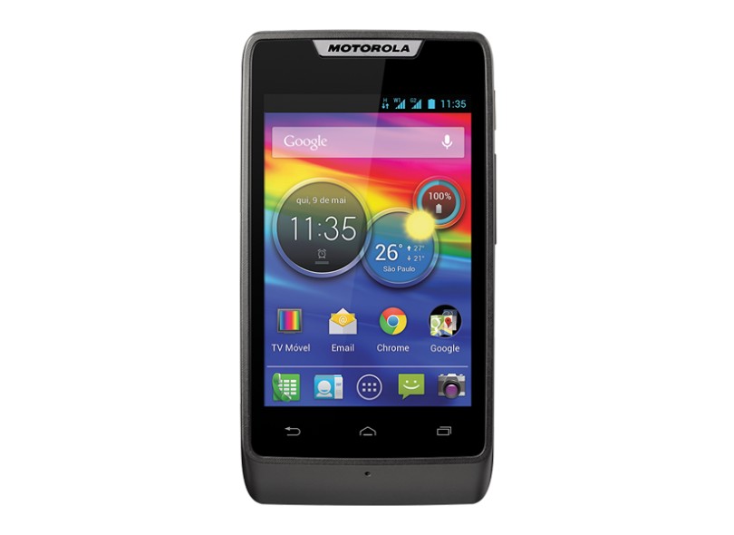 Smartphone Motorola Razr D1 XT916 Câmera 5,0 Megapixels Desbloqueado 2 Chips 4 GB Android 4.1 (Jelly Bean) Wi-Fi 3G