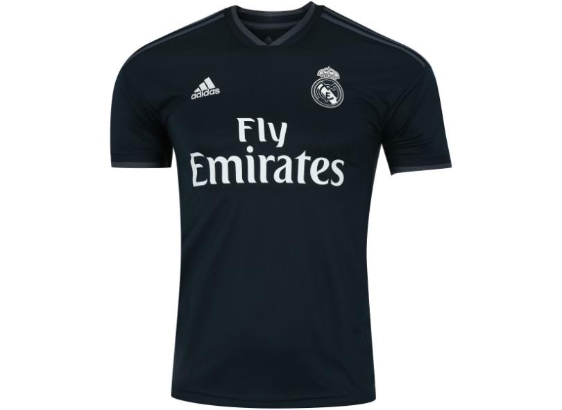 Camisa Torcedor Real Madrid II 2018/19 Adidas
