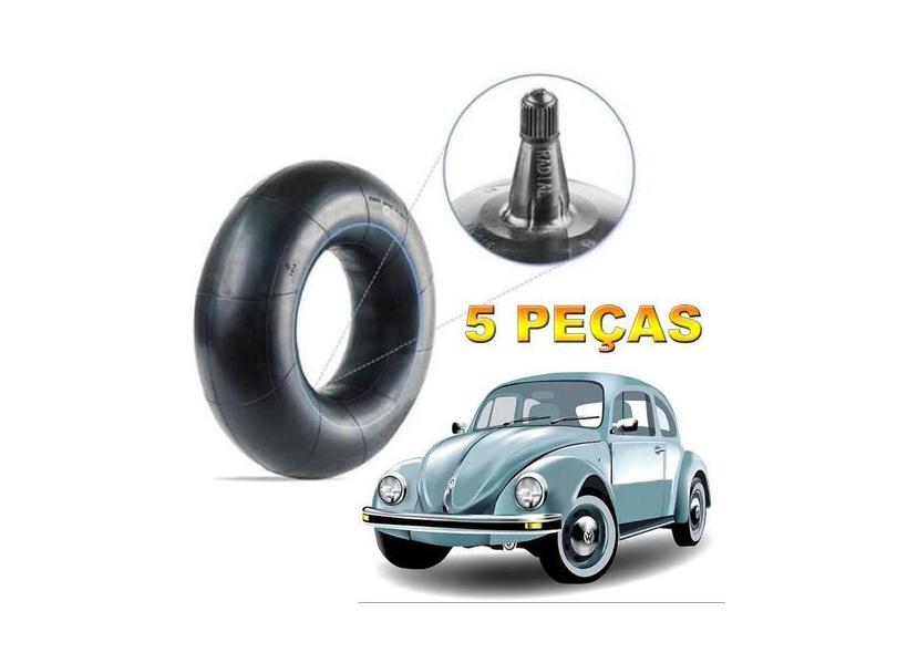 Kit 5 Câmaras De Ar F-15 Tr-15 Uso 5.60-15 Fusca Brasilia - MAGGION