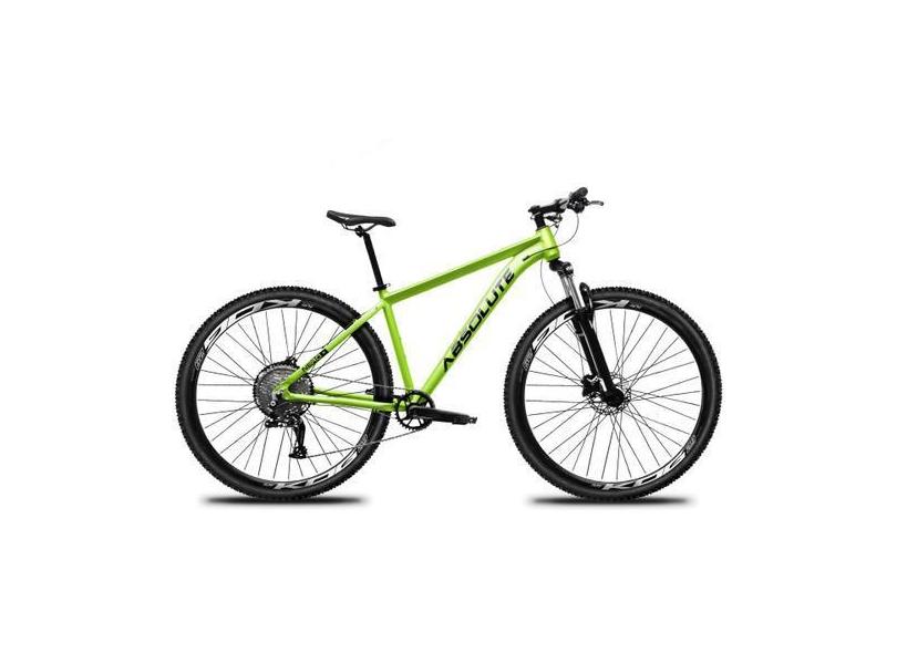 Bicicleta Absolute Nero 5 12 Marchas Freio Hidráulico Suspensão Trava,
