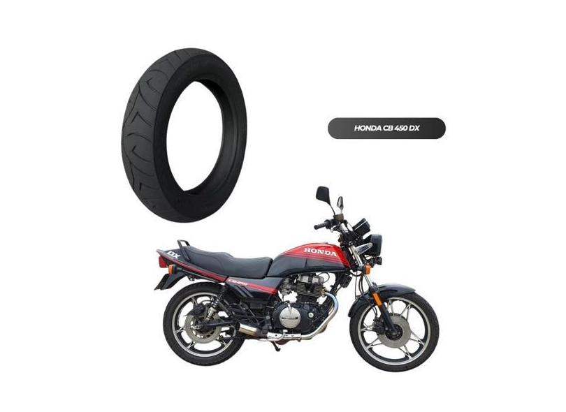 Pneu 130/80-17 p/ Moto CB 500 CB 450 XT660 CB 450 DX - Virtual Emporiu