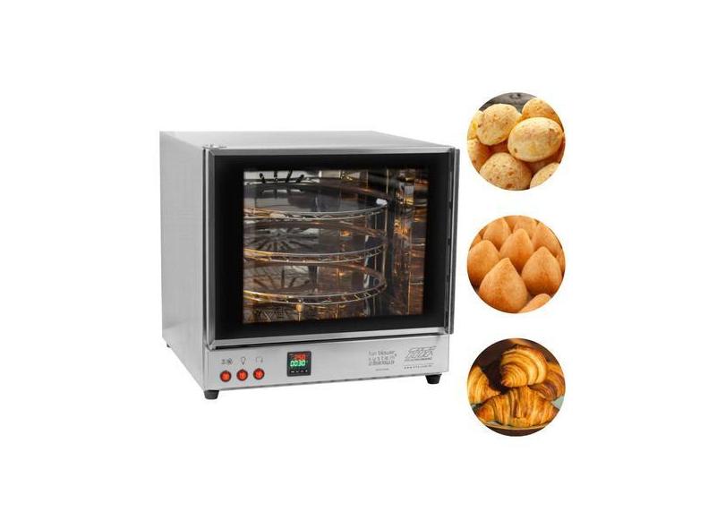 Forno De Mesa Digital Turbo Giratório Elétrico 69l Fge3 Titã FGE3D Forno Industrial Turbo Assador Elétrico