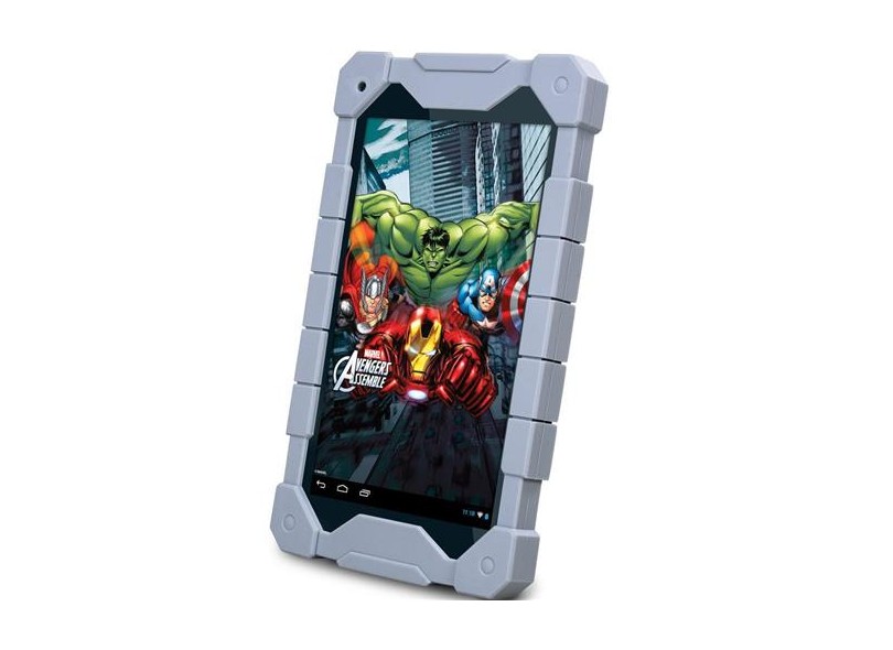 Tablet Tectoy 8.0 GB LCD 7 " Android 4.4 (Kit Kat) Avengers TT-4100