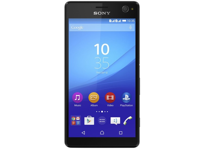 Smartphone Sony Xperia C4 Selfie Dual E5343 TV Digital 16GB  MP  MediaTek MTK6752 2 Chips Android  (Lollipop) com o Melhor Preço é no Zoom