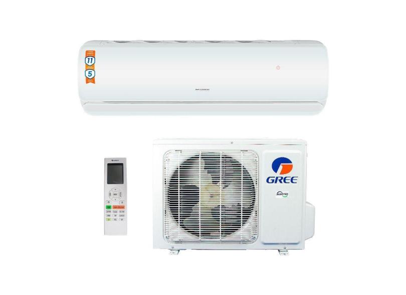 Ar Condicionado Split Hw Gree Gr-tech Inverter 9000 Btus Quente/frio 220V Monofásico GWH09AEC-K3DNA1A/I