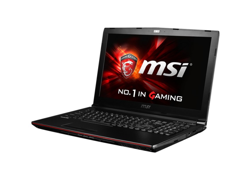 Notebook MSI Gamer Intel Core i5 4210H 4 GB de RAM HD 1 TB LED 15.6 " GeForce GTX 950M Windows 10 GP62 2QE Leopard Pro