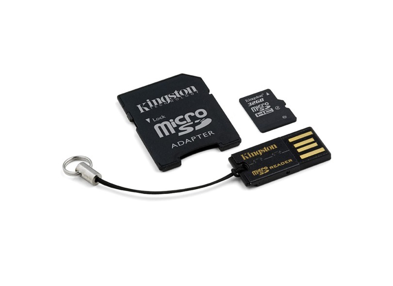 Cartão de Memória Micro SDHC Kingston 32 GB MBLY4G2/32GB