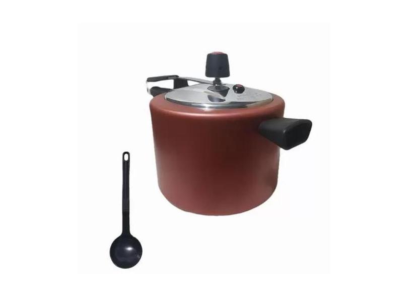 Panela De Pressão Antiaderente 4,5 Litros + 1 Concha - Marcolar