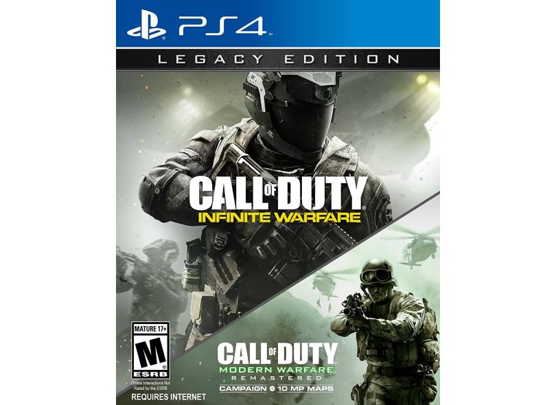 Jogo call of duty modern warfare ps4