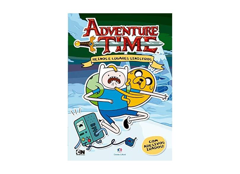 Adventure Time Reinos e Lugares Sinistros - Ciranda Cultural - 9788538064985