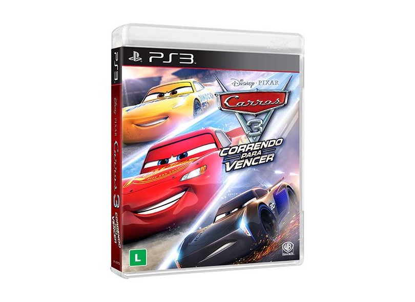 Jogo Carros 3: Correndo para Vencer PlayStation 3 Warner Bros
