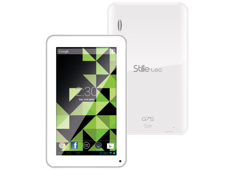 Tablet Stille Tec 4 GB TFT 7" Android 4.2 (Jelly Bean Plus) A75