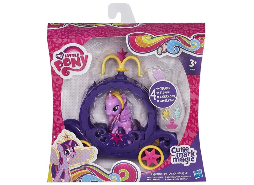 Boneca My Little Pony Twilight e Carruagem Hasbro
