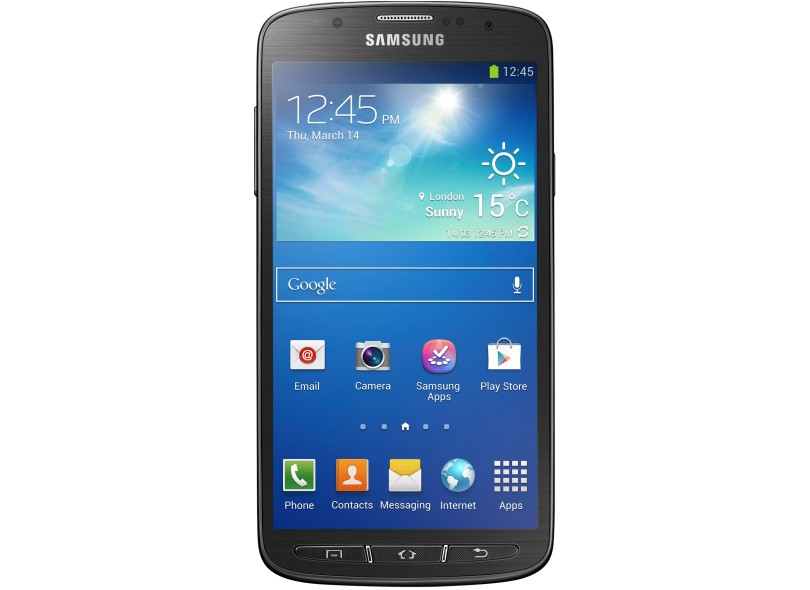 Smartphone Samsung Galaxy S4 Active GT-I9295 Câmera 8,0 MP 16GB Android 4.2 (Jelly Bean Plus) 4G Wi-Fi 3G