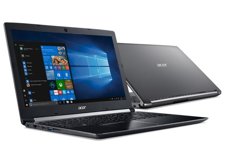 Notebook Acer Aspire 5 Intel Core i7 7500U 7ª Geração 8 GB de RAM 2048 GB 15.6 " GeForce 940MX Windows 10 A515-51G-71CN