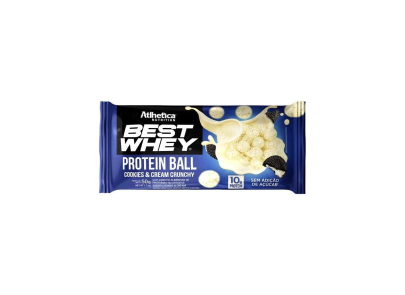 Best Whey Ball (50g) Cookies & Cream Atlhetica Nutrition