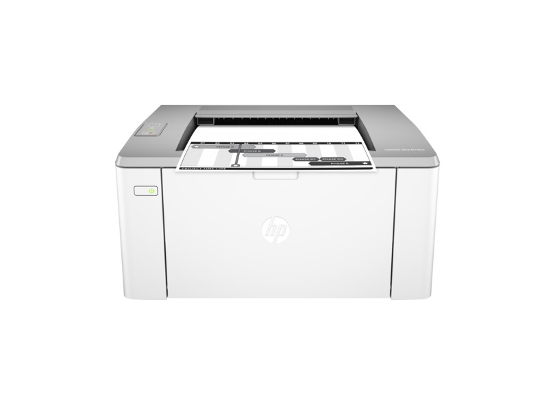 Impressora HP Laserjet Pro M106W Laser Preto e Branco Sem Fio