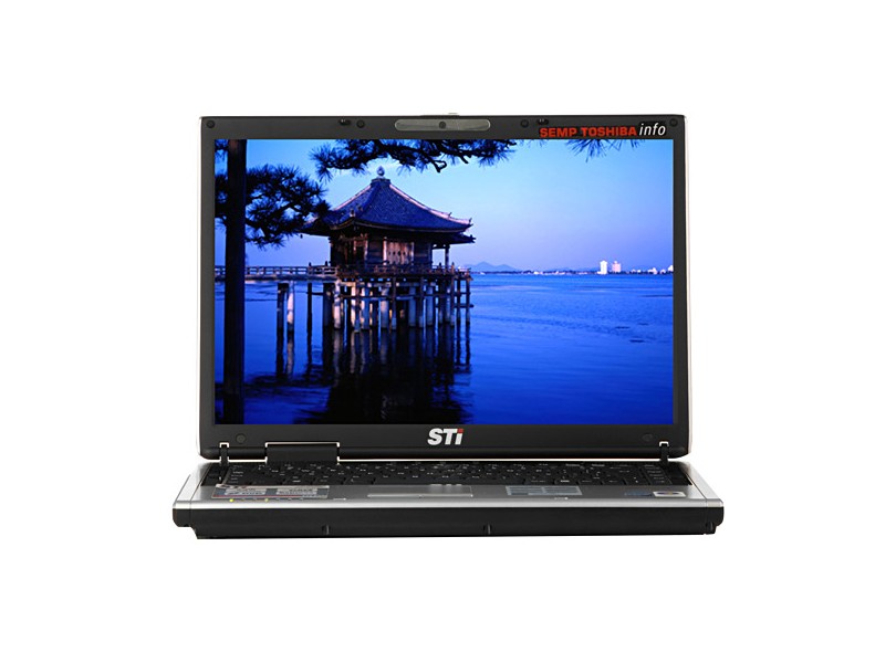 Notebook Semp Toshiba Intel Core 2 Duo T5800 3 GB 160 GB LCD 14,1" Linux IS-1462