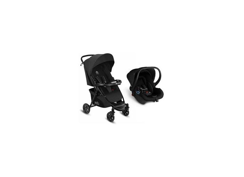 Conjunto Carrinho de Bebê Woya 0à15 kg Smoky Anthracite-CBX