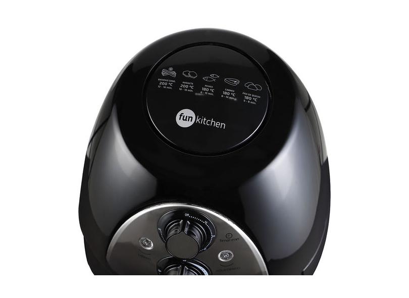 Fritadeira Elétrica Sem óleo Fun Kitchen Family 3.2 l
