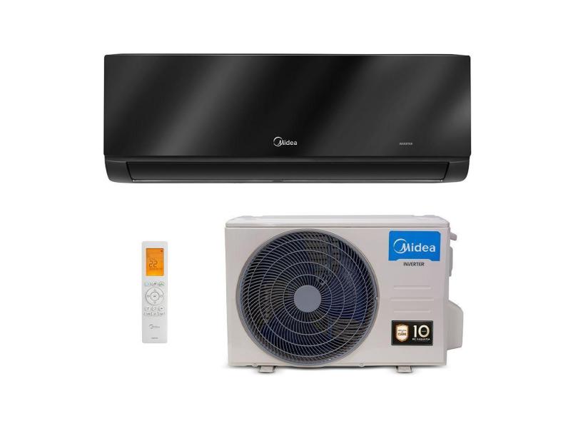 Ar Condicionado Springer Midea Inverter R-32 Xtreme Save Connect Black 12.000 Btus Quente-frio 220v
