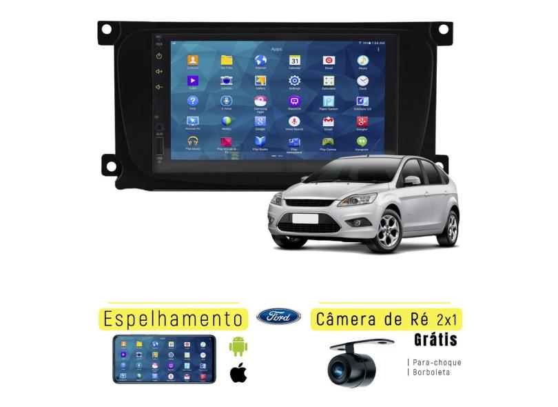 Central Multimídia Mp5 Ford Focus 2009 2010 2011 2012 2013 com o Melhor ...