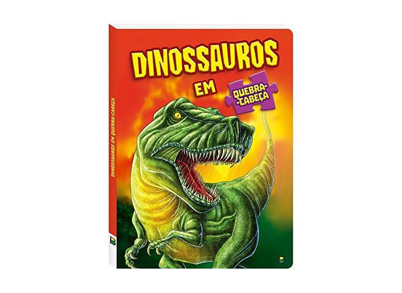 Dinossauros em quebra-cabeça - © Todolivro Ltda. - 9788537641927