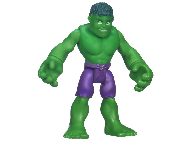 Boneco Hulk Marvel Playskool Heroes 37650/37648 - Hasbro