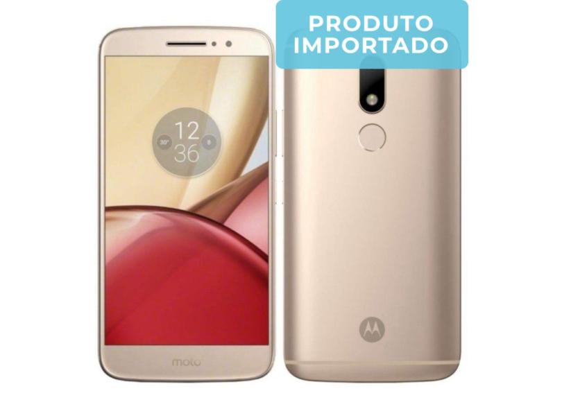 Smartphone Motorola Moto M XT1663 Importado 32GB MediaTek Helio P15 16,0 MP 2 Chips Android 6.0 (Marshmallow) 3G 4G Wi-Fi