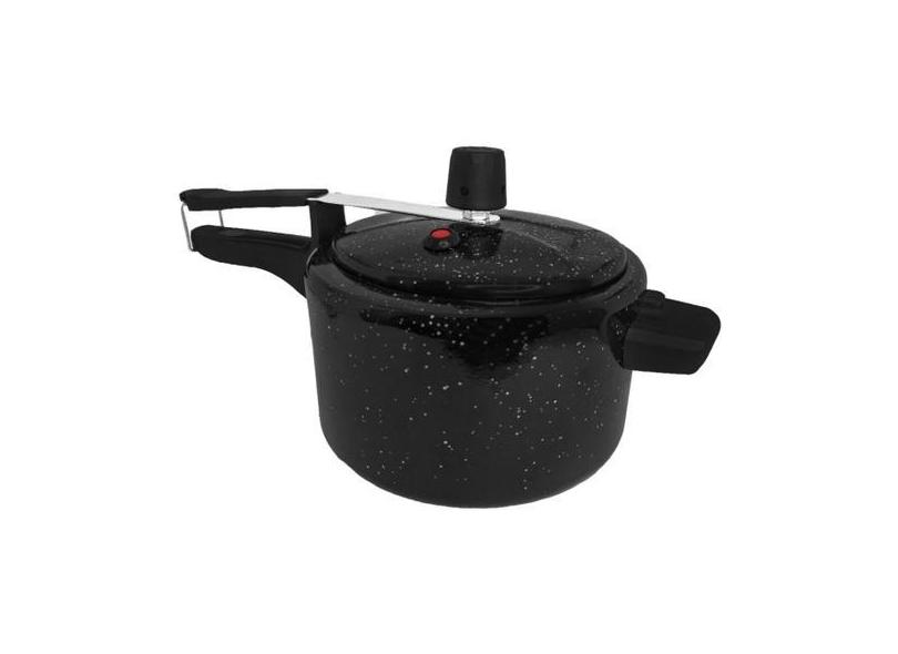 Panela de Pressão ASJ 2,5 Litros Polida Preta