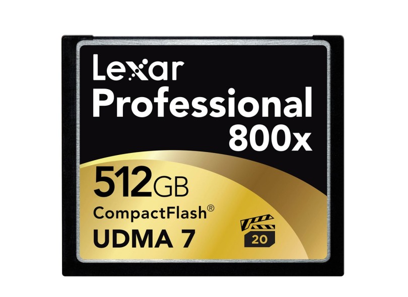 Cartão de Memória Compact Flash Lexar Professional 512 GB LCF512CRBNA800
