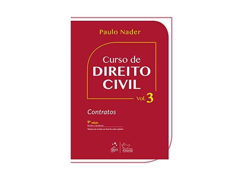 Curso de Direito Civil: Contratos (Volume 3) - Paulo Nader - 9788530979515