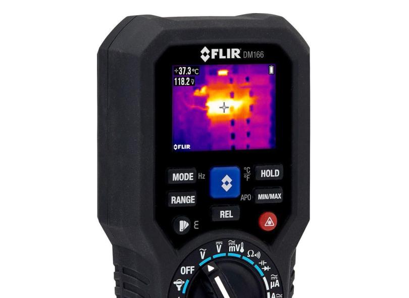 Multímetro Digital Com Imagem Térmica Integrada Flir Dm166 com o Melhor