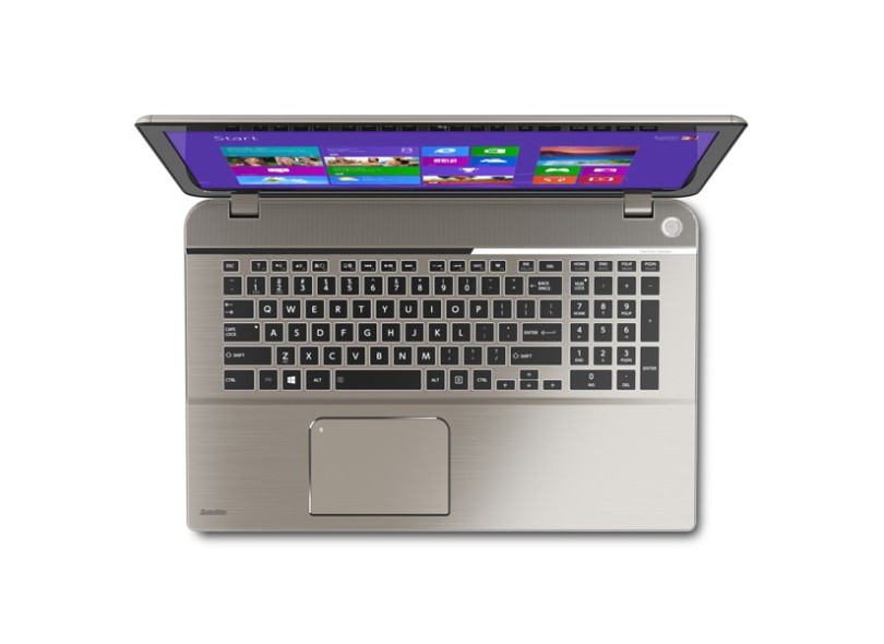 Notebook Toshiba Satellite Intel Core i7 4700MQ 16 GB de RAM 15.6 " Touchscreen Windows 8 P50-ABT2G22