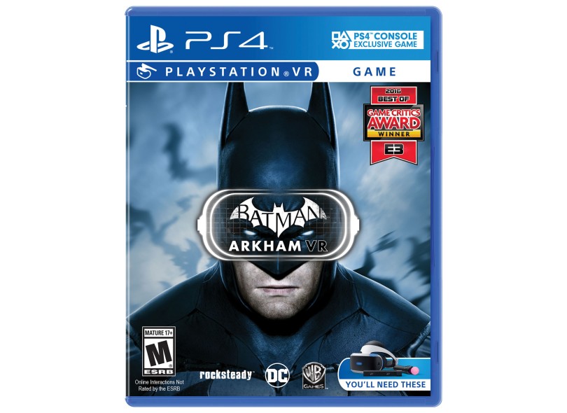 Jogo Batman Arkham VR PS4 Warner Bros