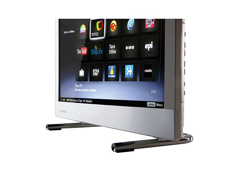 TV LED 22" Internet TV Sony Bravia 2 HDMI Conversor Digital Integrado KDL-22EX425