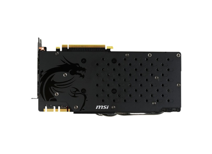 Placa de Video NVIDIA GeForce GTX 980 Ti 6 GB DDR5 384 Bits MSI GTX 980TI 6GB Gaming OC