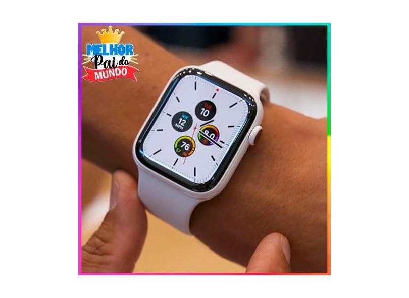 Relógio Smartwatch SE Presente para o Pai Serie 9 Branco Max Tela Infi