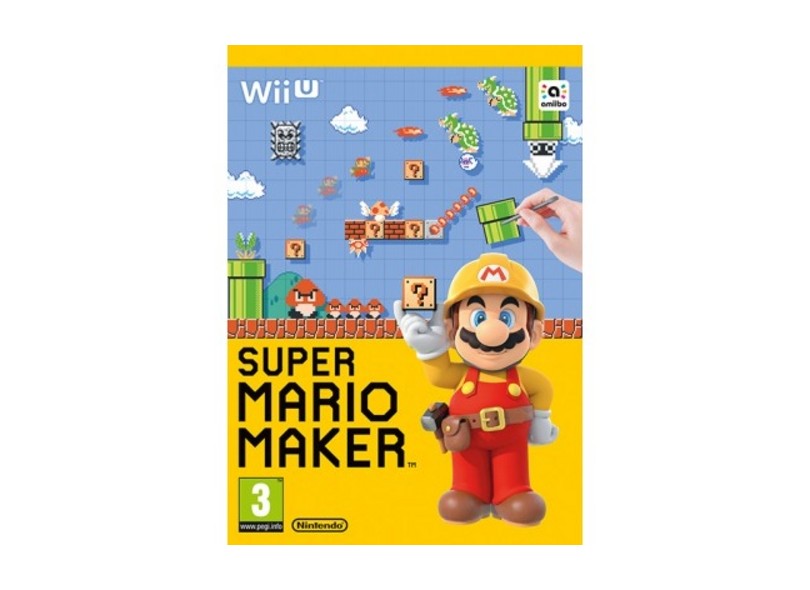 Jogo Super Mario Maker Wii U Nintendo