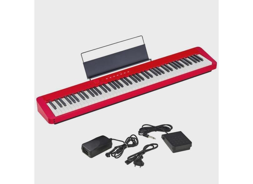 Piano Digital Casio PXS1000 Vermelho px S1000
