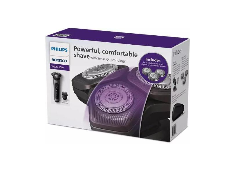 Barbeador Philips Norelco 6600 Seco E Úmido