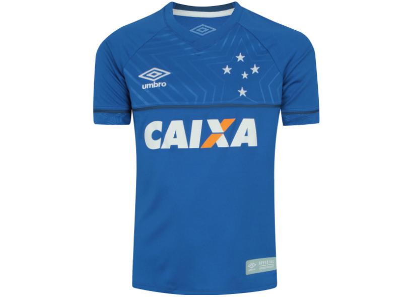 Camisa Torcedor Infantil Cruzeiro I 2018/19 sem Número Umbro