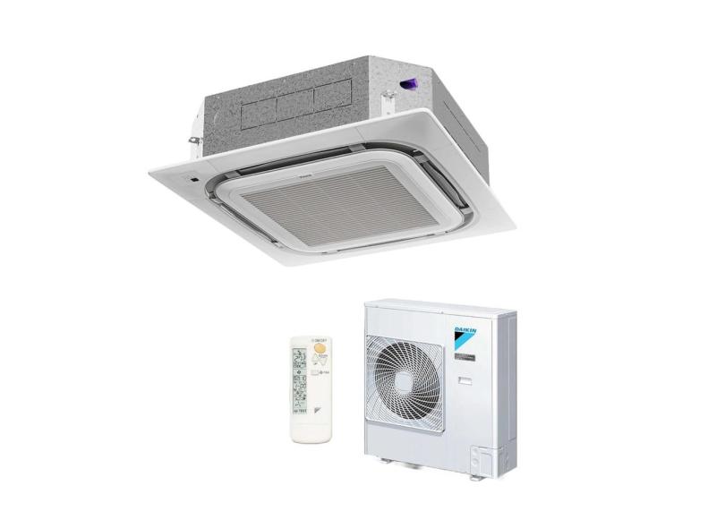 Ar Condicionado Split Cassete Inverter Daikin 30000 BTUs Quente e Frio SkyAir 220V Monofásico