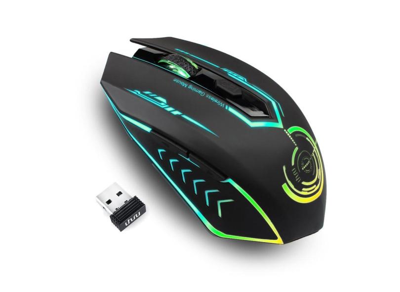Mouse para jogos sem fio uhuru até 10000 dpi recarregável