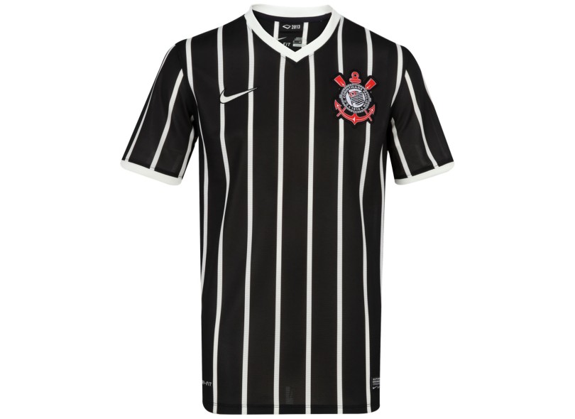 Camisa Jogo Corinthians II 2013 Sem Número Nike