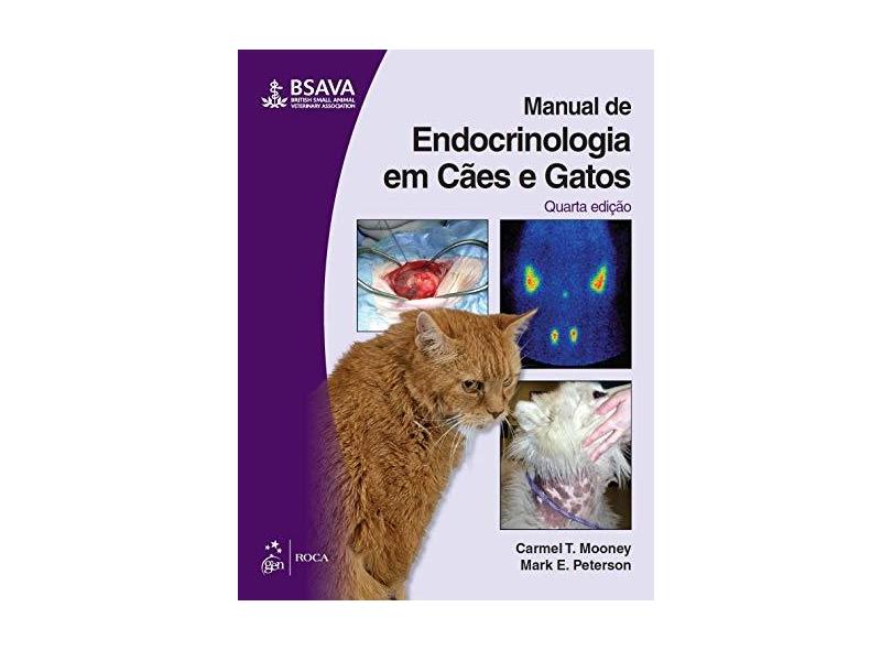 BSAVA Manual de Endocrinologia em Cães e Gatos - Capa Comum - 9788527725194