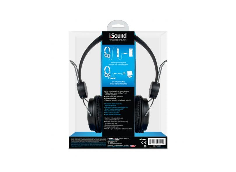 Headphone com MIcrofone Isound HM-110