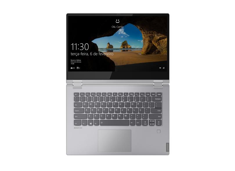 Notebook Conversível Lenovo IdeaPad C340 Intel Core i5 8265U 8ª Geração 8 GB de RAM 128.0 GB 14 " Touchscreen Windows 10 IdeaPad C340