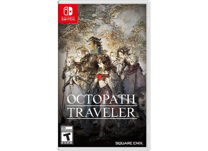 Jogo Octopath Traveler Esquadrão Nintendo Switch
