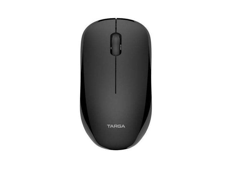 Mouse Óptico Sem Fio 1200 DPI Targa M90W Preto